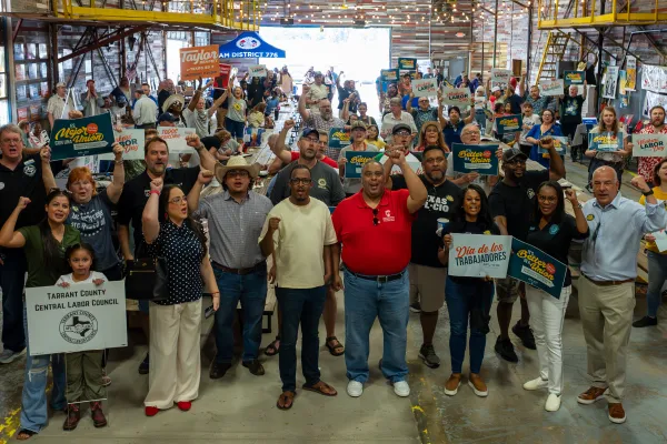 Fort Worth union members on Labor Day 2025
